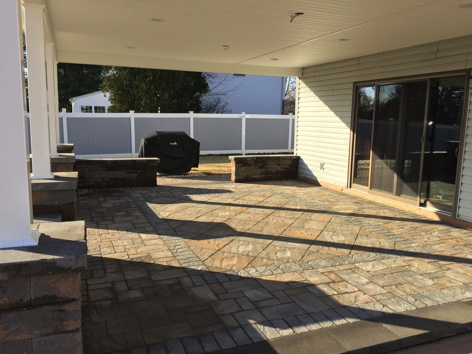 Side View Patio Upgrade