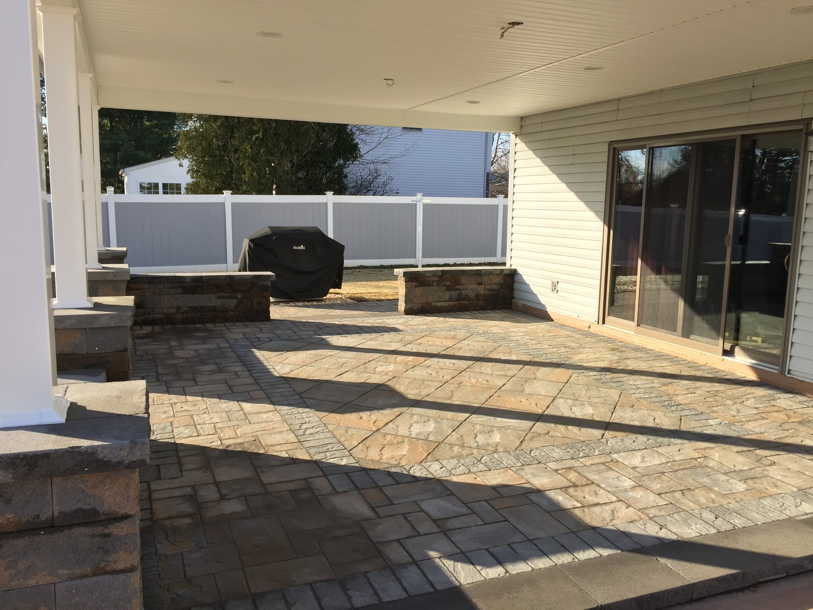 Side View Patio Upgrade